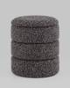 Пуф Stool Group Hive XS 19A240S LX-3 букле черный меланж