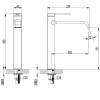 Смеситель для раковины AQUAme Asti AQM6414CR хром фото 2