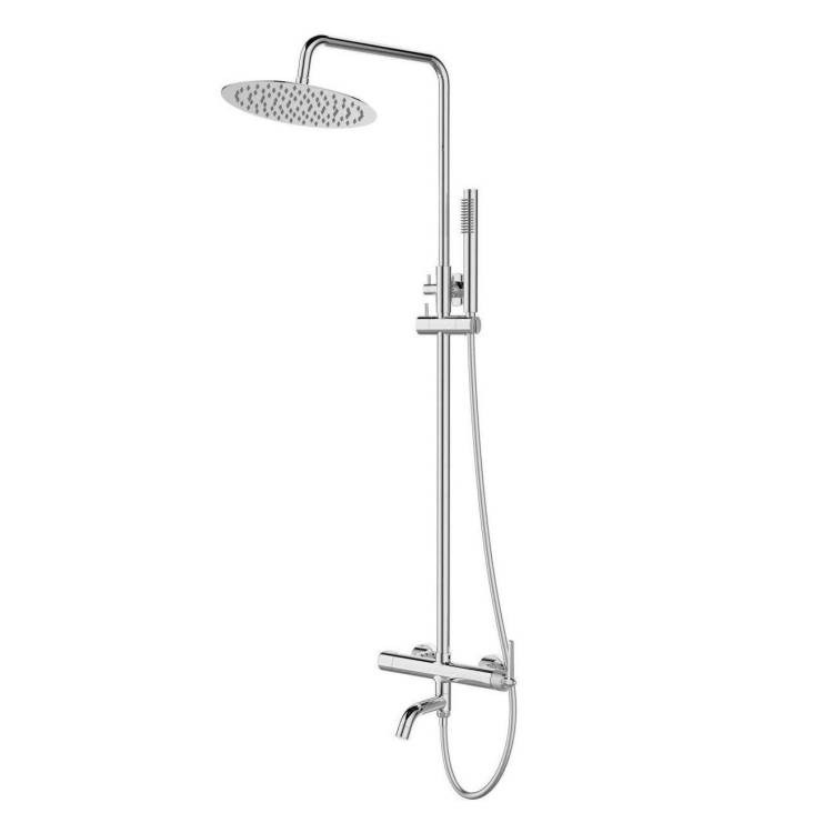 Душевая стойка ESKO Bangkok ST250BG хром, со смесителем