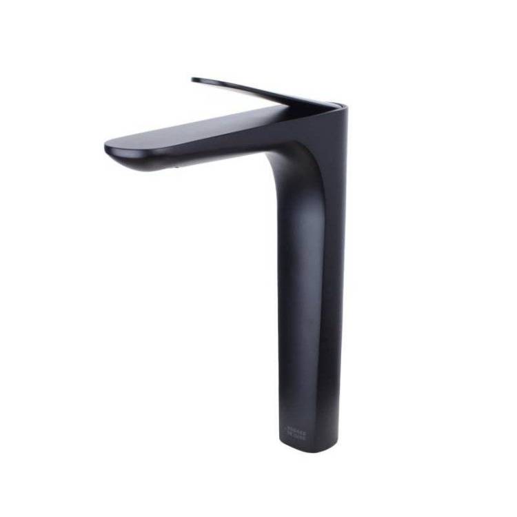 Смеситель для раковины Bronze de Luxe Icon 2041CB высокий, черный матовый