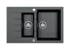 Мойка кухонная Alveus Granital Cadit 70 1131361 Carbon - G91 с сифоном, 79x50
