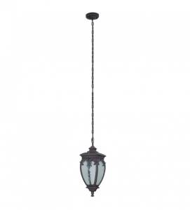Уличный подвесной светильник Maytoni Fleur O414PL-01BZ