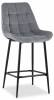 Стул барный Stool Group Флекс AV 405-V12-08 (PP) велютто серый