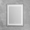 Зеркало BelBagno Kraft SPC-KRAFT-685-885-TCH-WARM-NERO черное, с подогревом