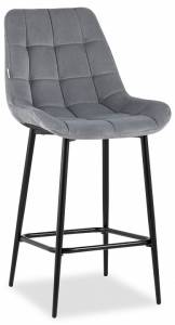 Стул барный Stool Group Флекс AV 405-V12-08 (PP) велютто серый
