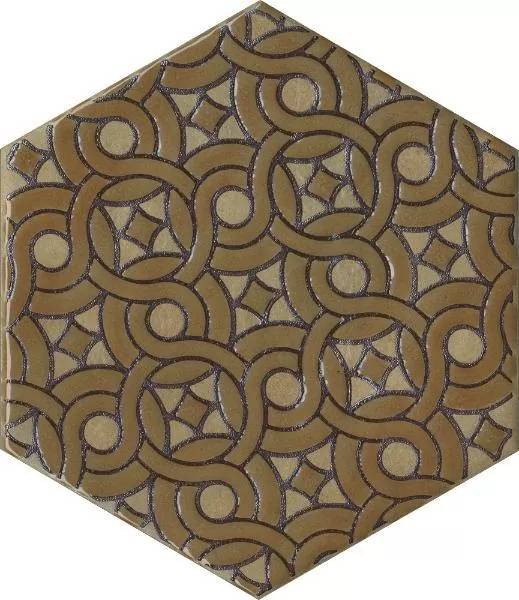 Декор Kerama Marazzi Гроссето VT/A559/SG23039N жёлтый 20x23.1
