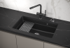 Мойка кухонная Granula Kitchen Space KS-7303U шварц фото 3