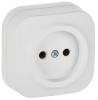 Розетка 1-местная IEK Glory ERH10-K01M-10 белый матовый