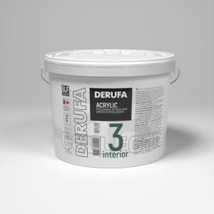 Краска интерьерная Derufa Интерьер - 3 (TM) 0.9 л