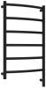 Полотенцесушитель электрический Сунержа Галант 3.1 31-6001-8050 Матовый чёрный, 80x50