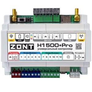 Контроллер Zont H1500+ Pro универсальный GSM / Wi-Fi / Etherrnet