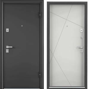 Входная стальная дверь Torex ULTIMATUM-M MP 38264 Колоре графит/ПВХ Ферро 2050x880