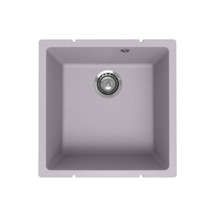 Кухонная мойка Ulgran Quartz Under 400-04 платина