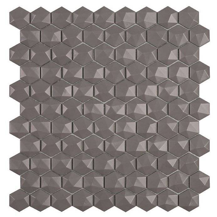 Мозаика Vidrepur Hex Nordic № 926 D Бежевый (на сетке) 30.7x31.7