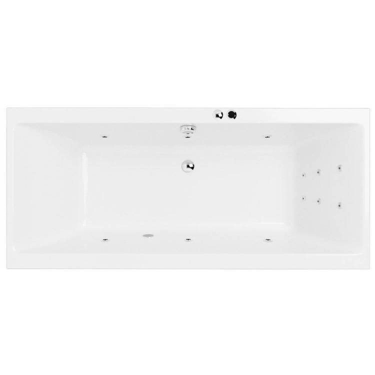 Акриловая ванна Excellent Pryzmat 190x90 "LINE" (хром)