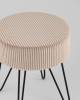 Пуф Stool Group Спейси vd-spacy-cl-cream бежевый, велюр рельефный фото 4