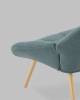 Кресло Stool Group Олби Квадро QH-8927K 875-12 green зеленый фото 6