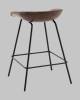 Стул полубарный Stool Group Фуриоса AV 461-Pch-9005(PP) коричневый, экокожа фото 6