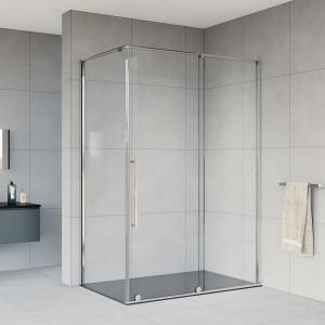 Душевой уголок Vincea Arno VSR-1A1015CL 1500x1000, хром, стекло прозрачное