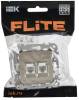 Розетка компьютерная RJ45 2-местная IEK Flite FI-K22-1-K37 шампань фото 2