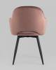 Кресло Stool Group Венера MC16-2F KD HLR-44 велюр пыльно-розовый фото 5
