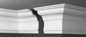 Плинтус потолочный Де-Багет ДП 56/250 200x13.6x21