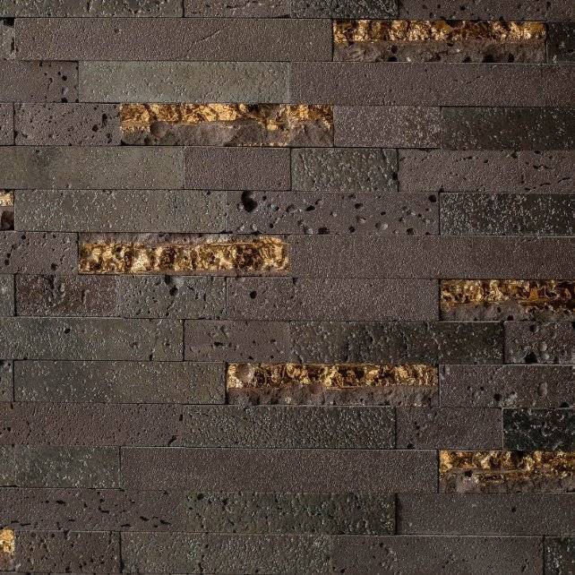 Мозаика Orro Mosaic Lava Black 30x30