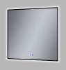 Зеркало Grossman Pragma-норма Black 1880802 800x800x45 мм, LED с сенсорным выключателем и подогревом фото 2