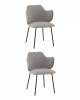Стул Stool Group Джиннет NEW AV 315-LM81-9005-K X2 Светло-серый 2 шт.