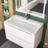 Раковина Uperwood Infinity RInfinity80wg белая глянцевая, 80x45 фото 3
