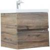 Тумба с раковиной Art&Max Techno подвесная, 70, дуб бомонд лофт фото 2
