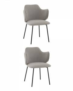 Стул Stool Group Джиннет NEW AV 315-LM81-9005-K X2 Светло-серый 2 шт.