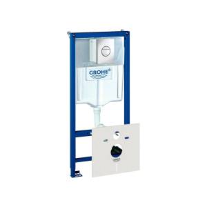 Система инсталляции для унитазов Grohe Rapid SL 38813001 4 в 1 с кнопкой смыва