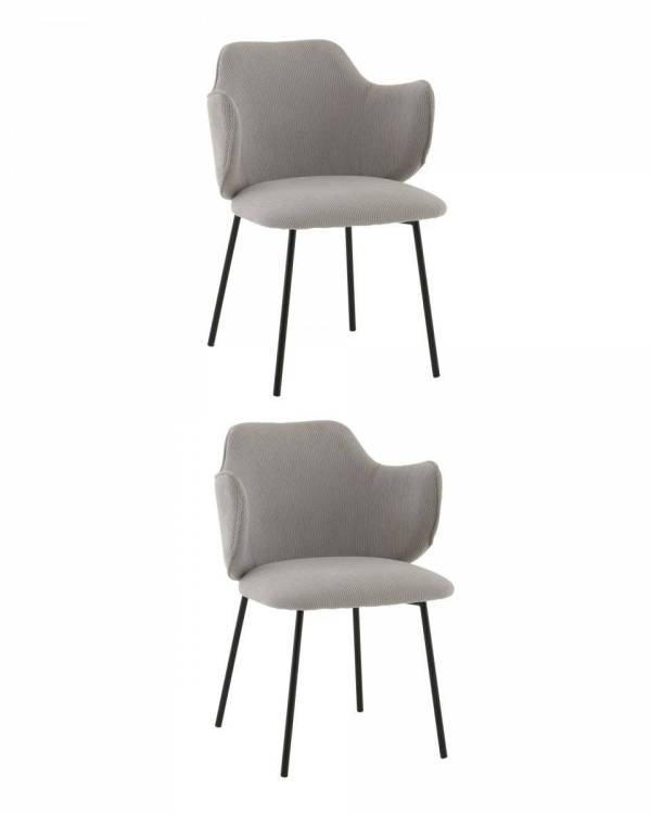 Стул Stool Group Джиннет NEW AV 315-LM81-9005-K X2 Светло-серый 2 шт.