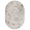 Турецкий ковер Beverly A3746A Cream/Brown Овал 0.8x1.5