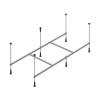 Каркас для ванны Am.Pm Above W9XA-170-075W-R 170x75