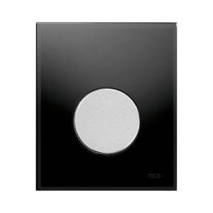 Кнопка смыва TECE Loop Urinal 9242655 черное стекло, кнопка хром матовый