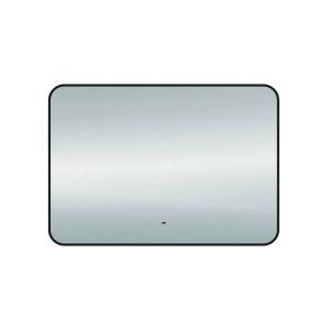 Зеркало Teymi Solli Black Soft Line T20231S с подсветкой, сенсор на взмах, 100x70