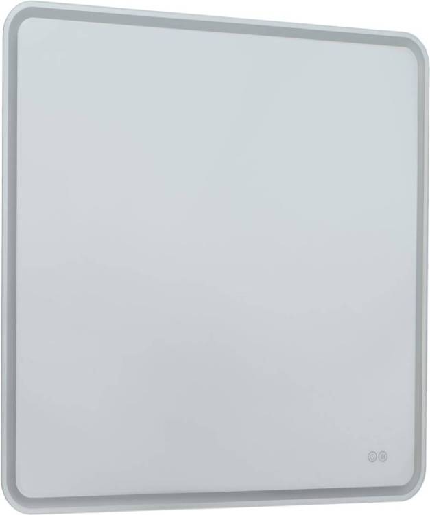 Зеркало Aquanet Ирис 326445 с LED подсветкой, 800x800x25