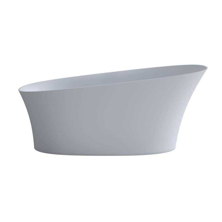 Ванна из искусственного камня Timo Solid KIARA1700 белая, 170x76x75