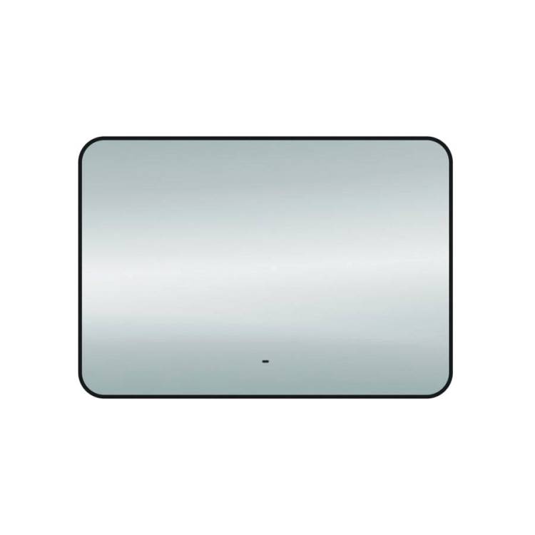 Зеркало Teymi Solli Black Soft Line T20231S с подсветкой, сенсор на взмах, 100x70