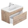Тумба под раковину Uperwood Eva 3930213463 подвесная, выдвижной ящик, крафт табачный, 60 см фото 2