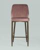 Стул барный Stool Group Лоренс MC72C VELVET HLR-44/ HLR-20EdgeDUAL пыльно-розовый фото 3