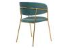 Стул Woodville Kamelia 11778 green / gold фото 8