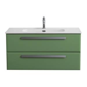 Тумба под раковину Cezares ECO-CER-N-1000-2C-SO-PS-P Фисташковый софт, 100x45.7x50