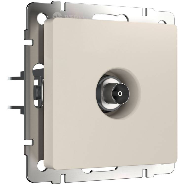 ТВ-розетка оконечная Werkel Айвори W1183062