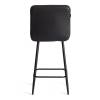 Стул полубарный Tetchair Medeo 24919 черный, экокожа фото 4