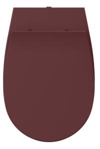 Крышка-сиденье Isvea Sentimenti Neo 40D80543I-S с микролифтом, бордовый матовый