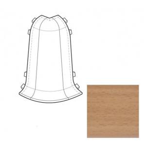 Наружный (внешний) угол LinePlast Тёмный Бук L025 58 мм