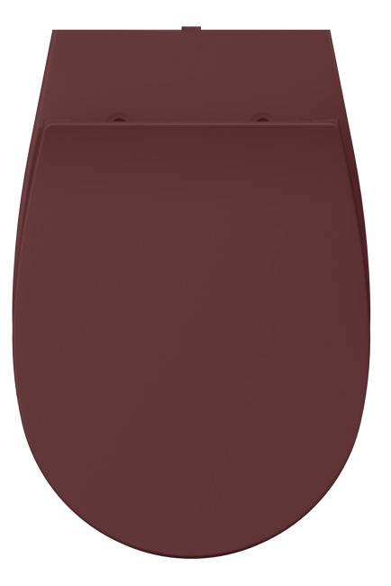 Крышка-сиденье Isvea Sentimenti Neo 40D80543I-S с микролифтом, бордовый матовый